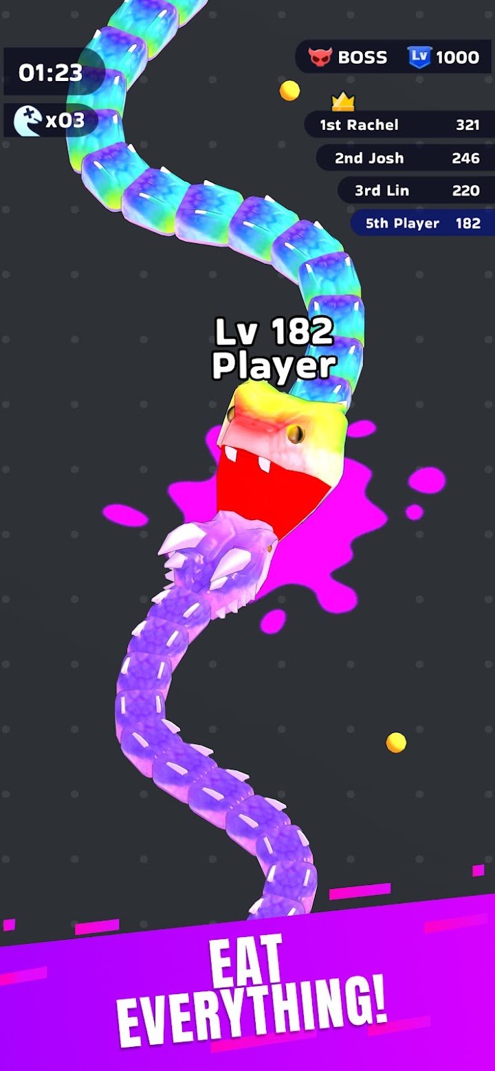 Snake Clash! screenshot