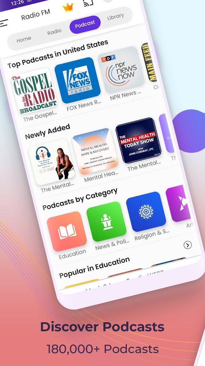 Radio FM screenshot