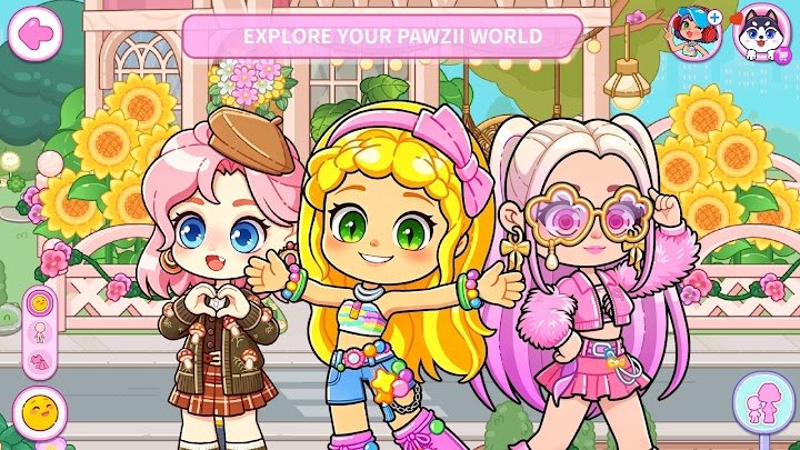 Pawzii World: Play House screenshot