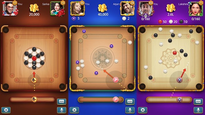 Carrom Meta-Board Disc Game screenshot