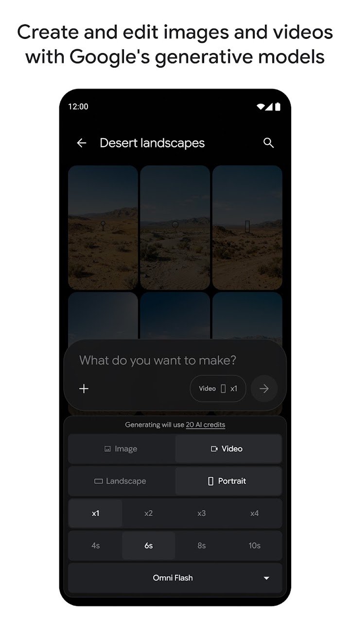Google Flow screenshot