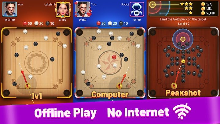 Carrom Meta-Board Disc Game screenshot