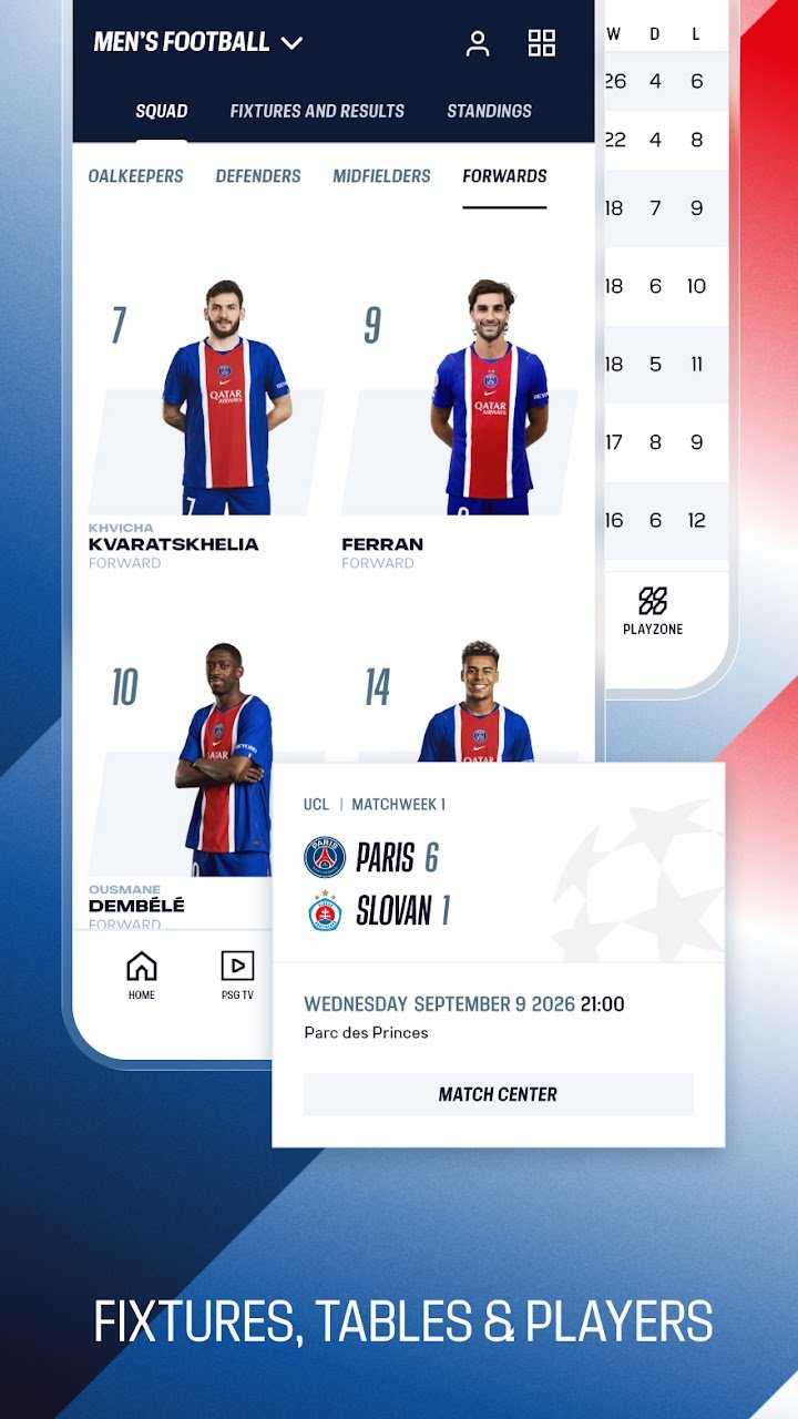 PSG Official screenshot