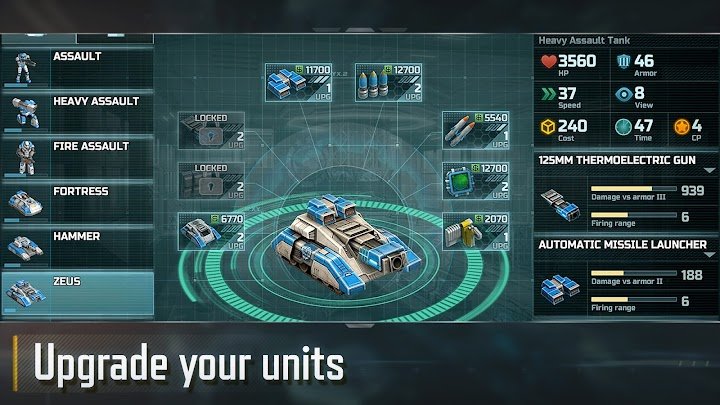 Art of War 3:RTS strategy game screenshot